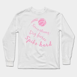 Volleyball Player Designer Shirt Long Sleeve T-Shirt